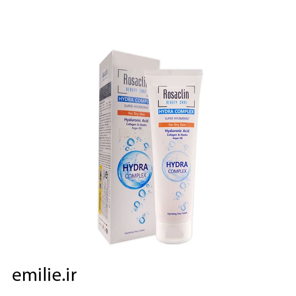 Rosaclin moisturizing cream suitable for dry and normal skin